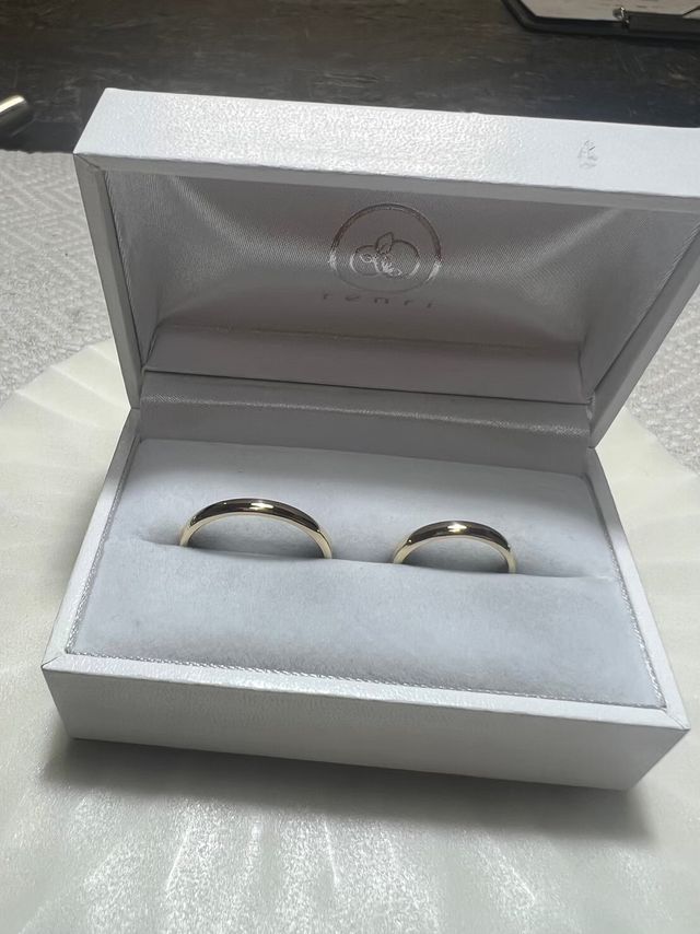 作りたて完成した際にボックスに入れてもらい撮影しました。