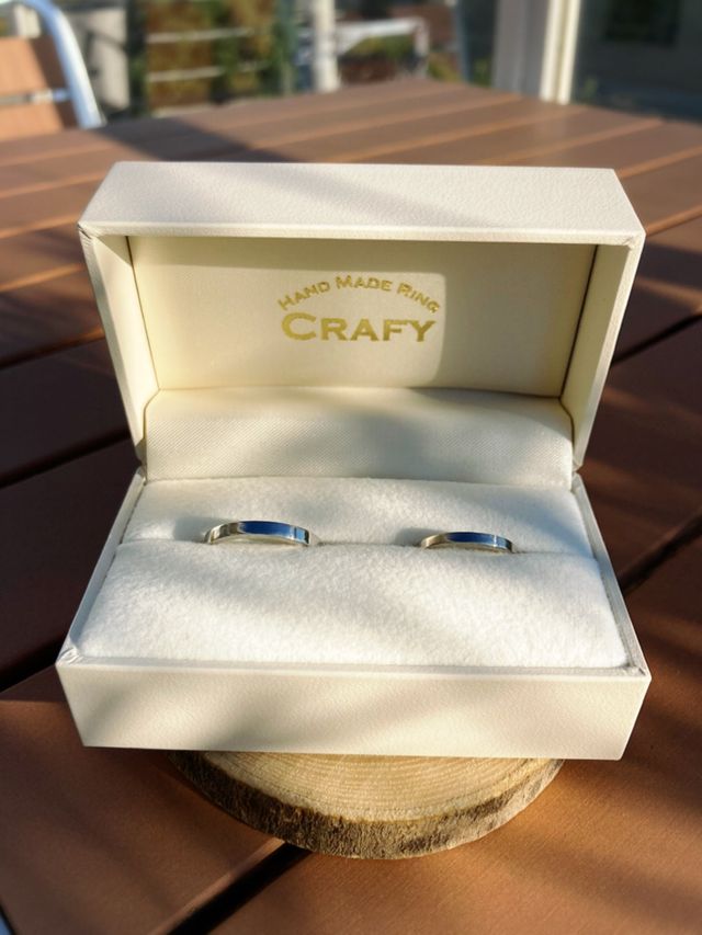 ふたりで手作りしました。