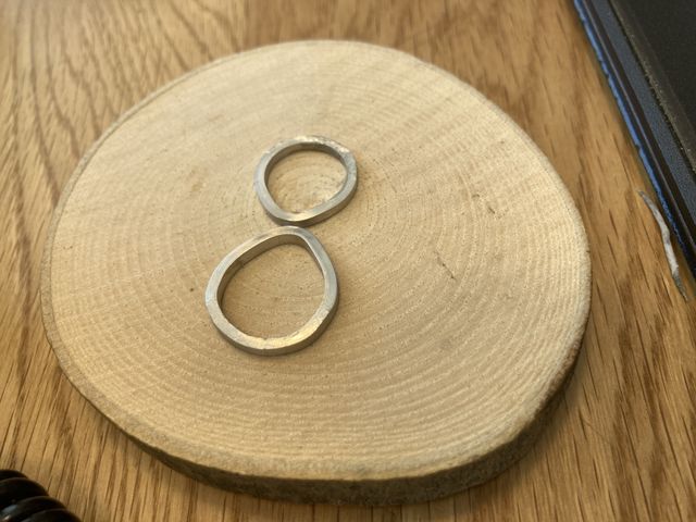 作成過程です。お互いに作り合いました。