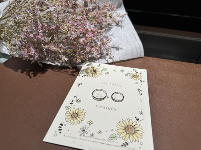 指輪のみの写真