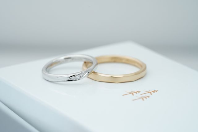 指輪を使った時にお店が撮ってくれた写真