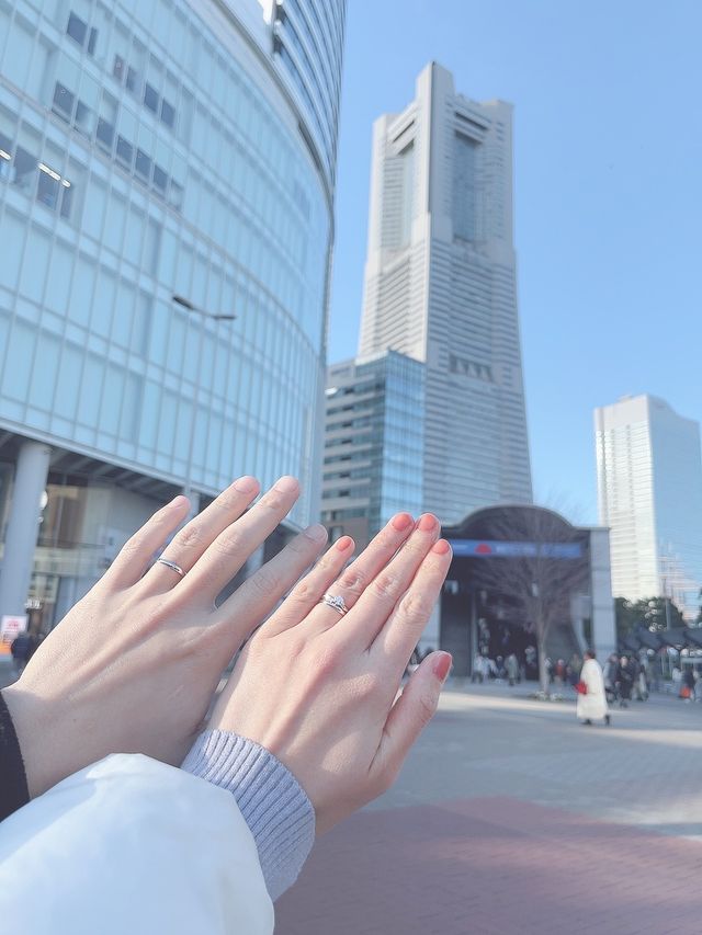 2人が気に入った指輪を見つけられました！