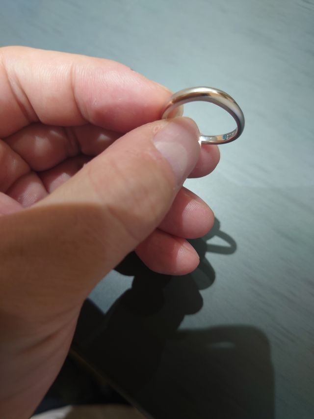 マット加工ピンクゴールド