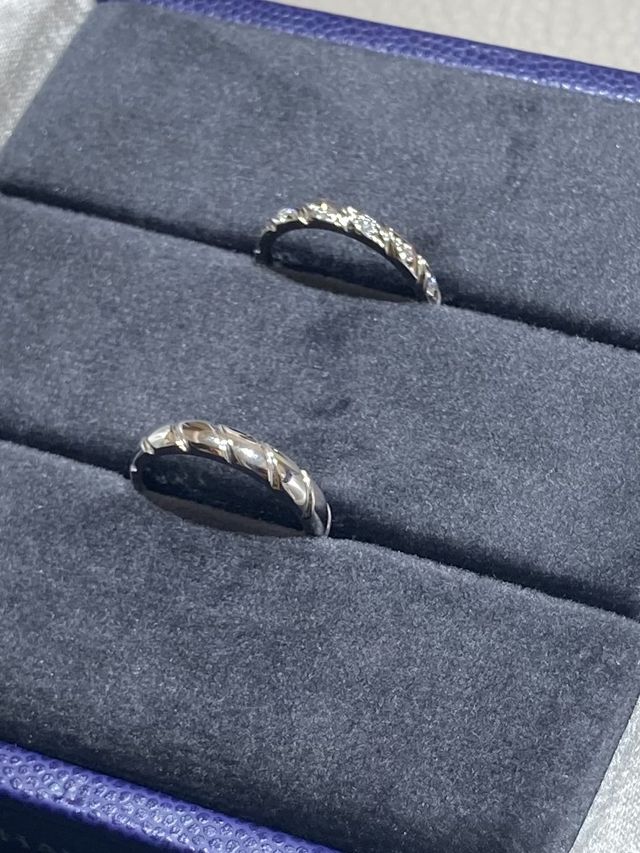 デザインはトルサードでお揃いにしました。