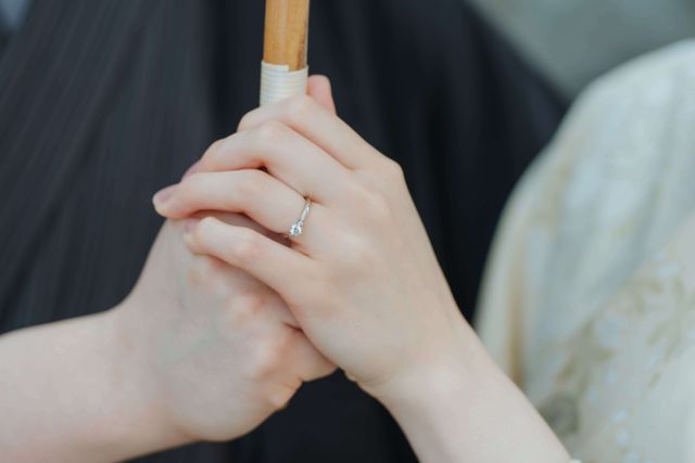 ウェディングフォト撮影時の写真