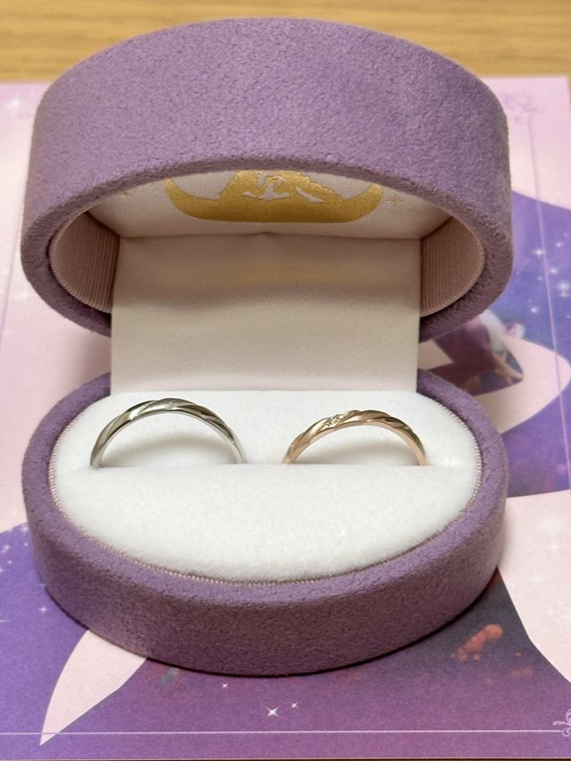 フォトシートと指輪