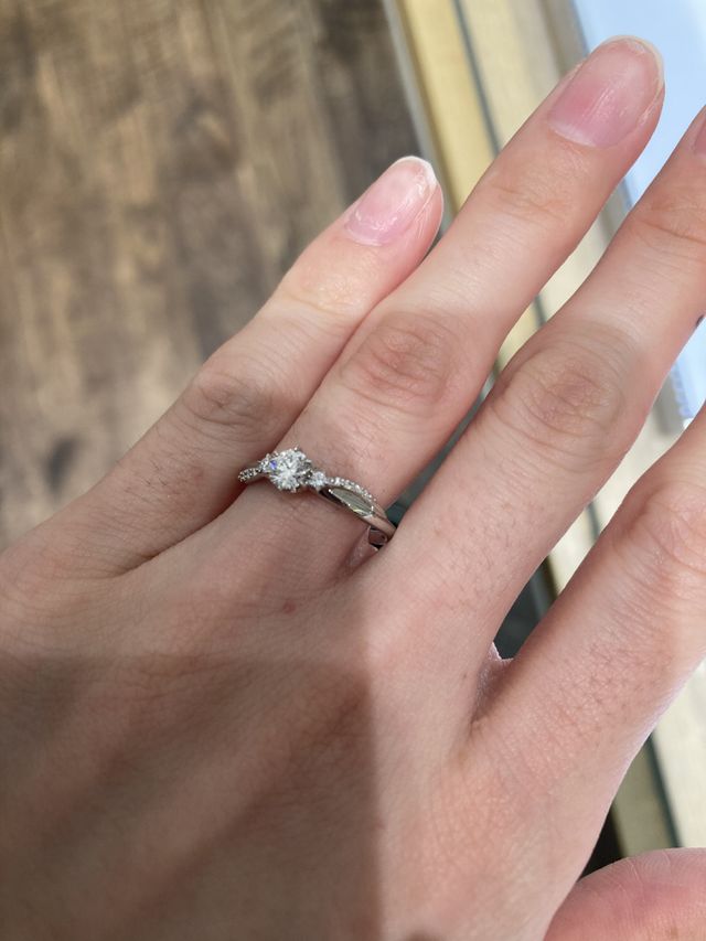 着用画像です。