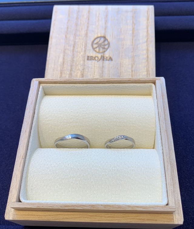 店舗受け取りに行ったときの写真