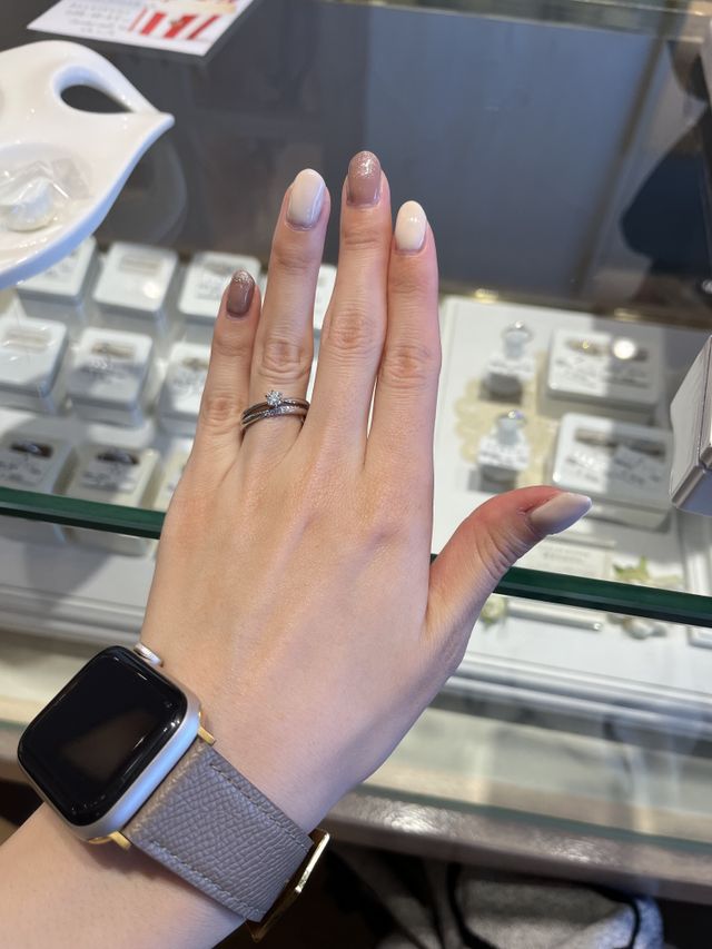 ストレートタイプの結婚指輪