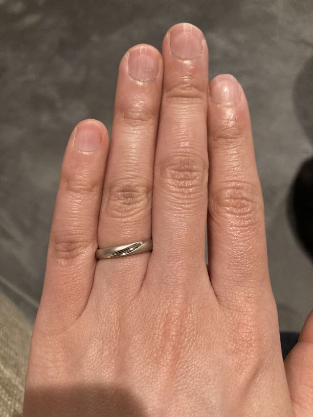 10号サイズ。着用時です。