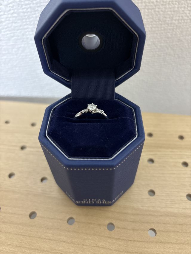 おまけでいただいた顕微鏡の台座にはめてある指輪