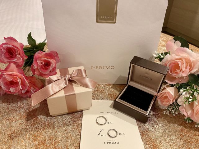 お互いが1番しっくりきたお気に入りの指輪です。