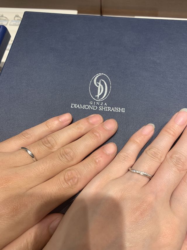 指輪購入時