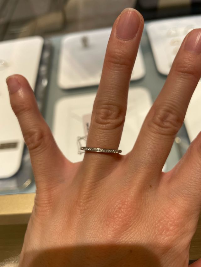 ダイアモンドが綺麗でした