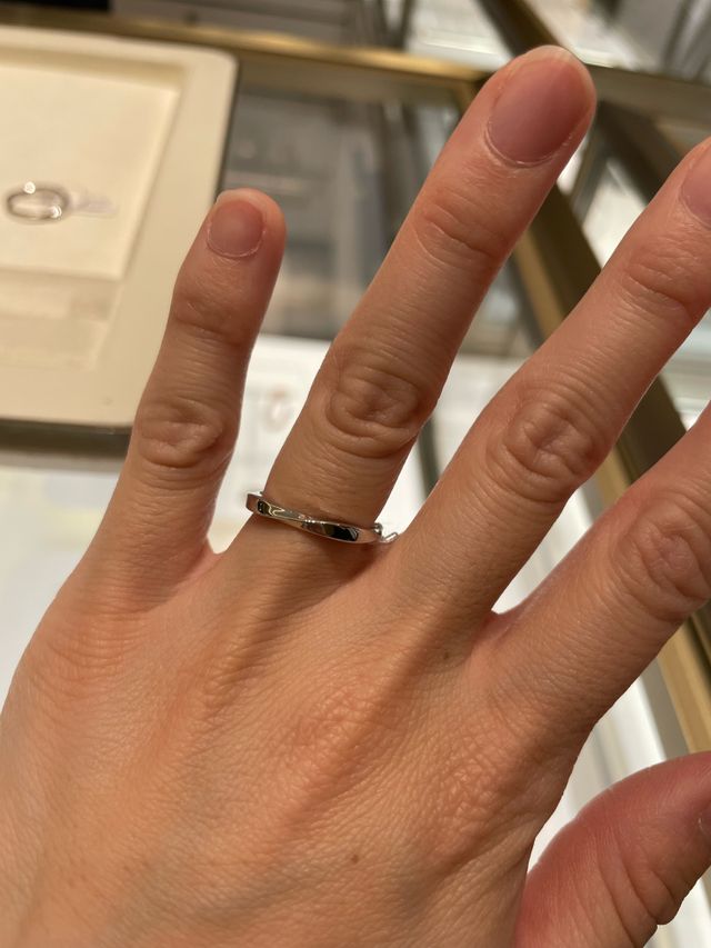 シンプルで飽きのこないデザインでした