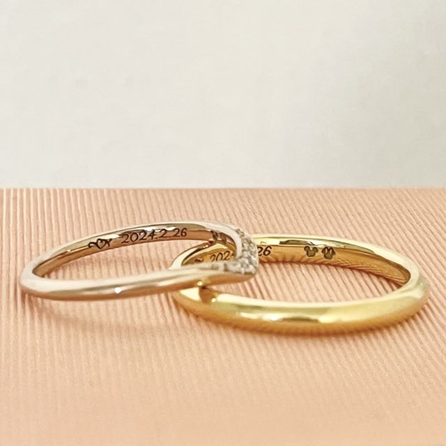 つけてる時も、中の刻印もかわいい♡