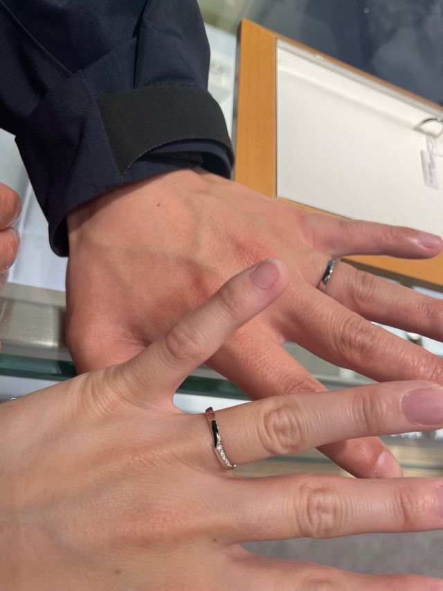 可愛らしい指輪