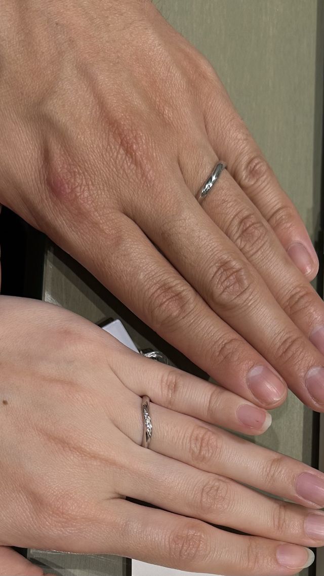 ペアでルキアを試着しました