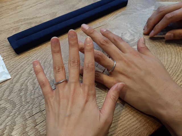 左がTOWAの花桜、右が春の心です。