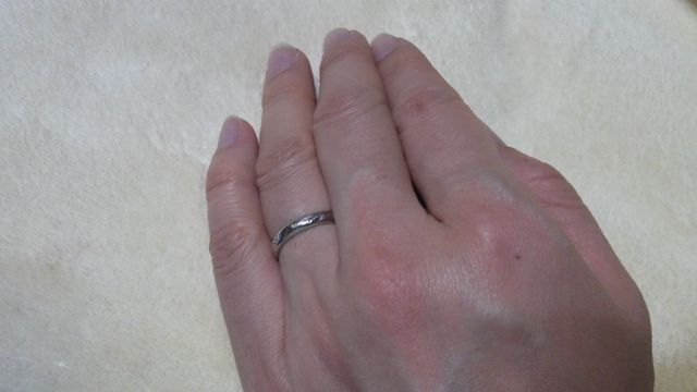 プラチナの光り方が綺麗です