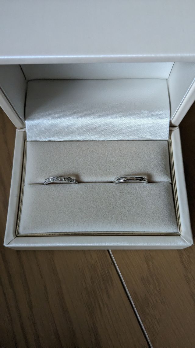 購入した指輪