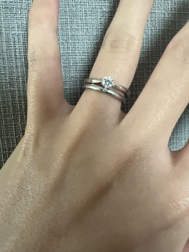 婚約指輪と結婚指輪