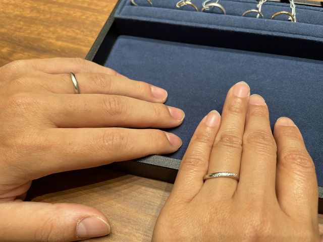 来店、及び、試着させて頂いた時に撮影した写真