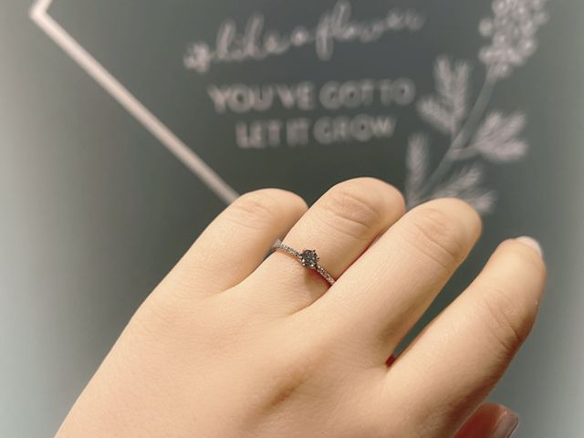 お店のフォトスポットで撮影✨️