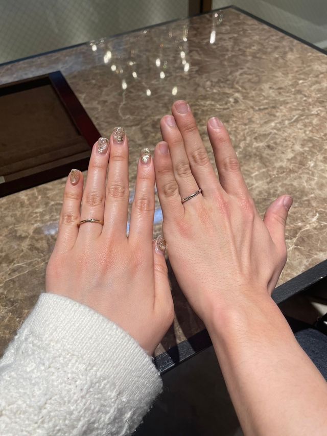 試着時の写真です。