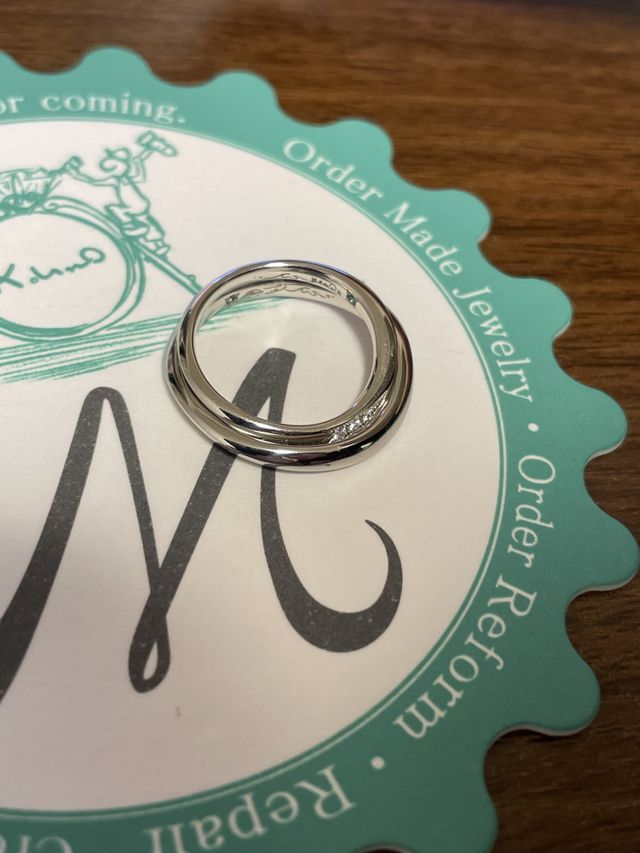 内側の刻印にこだわりました