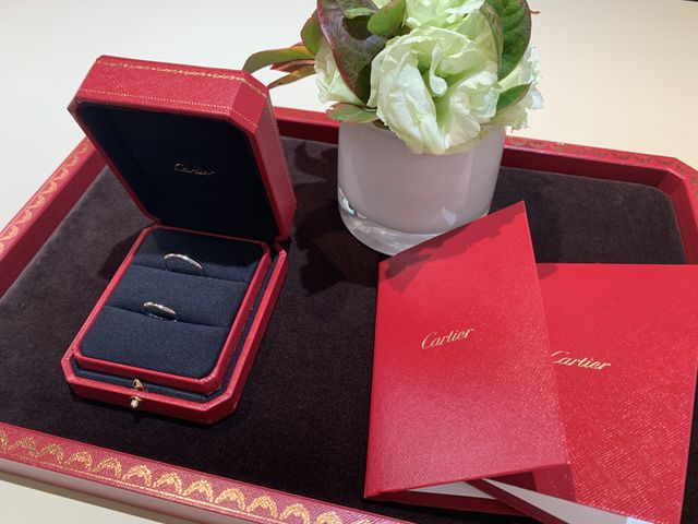カルティエ　結婚指輪