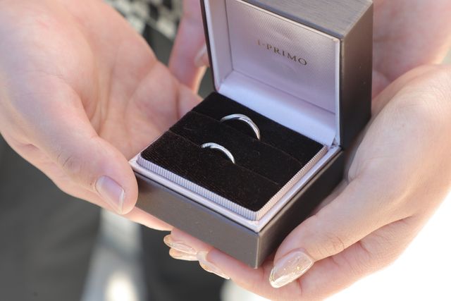 ウエディングフォトで素敵にとっていただきました。