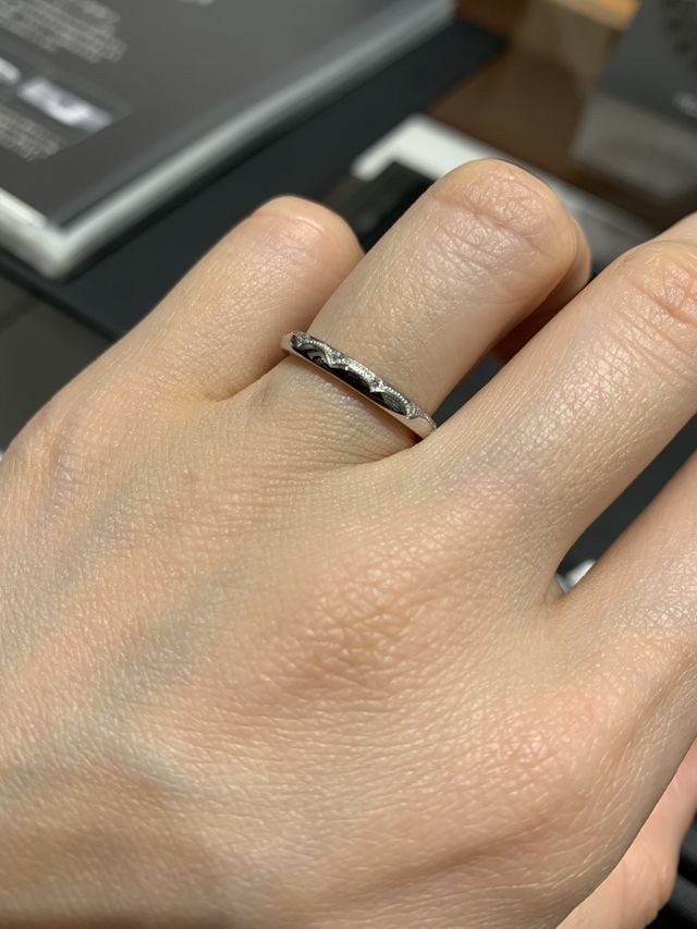 ミル打ちがかわいい