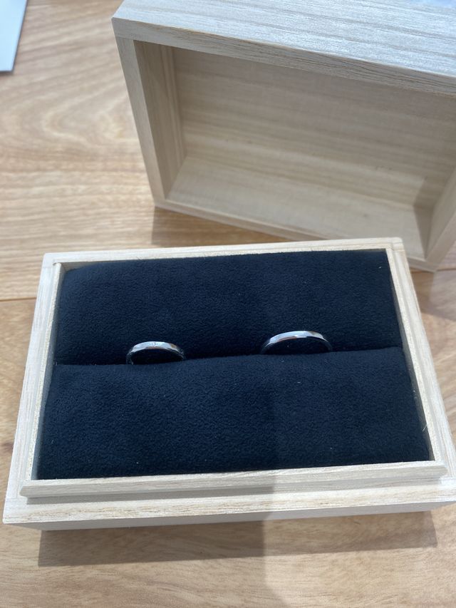 素敵な指輪を作っていただきました。