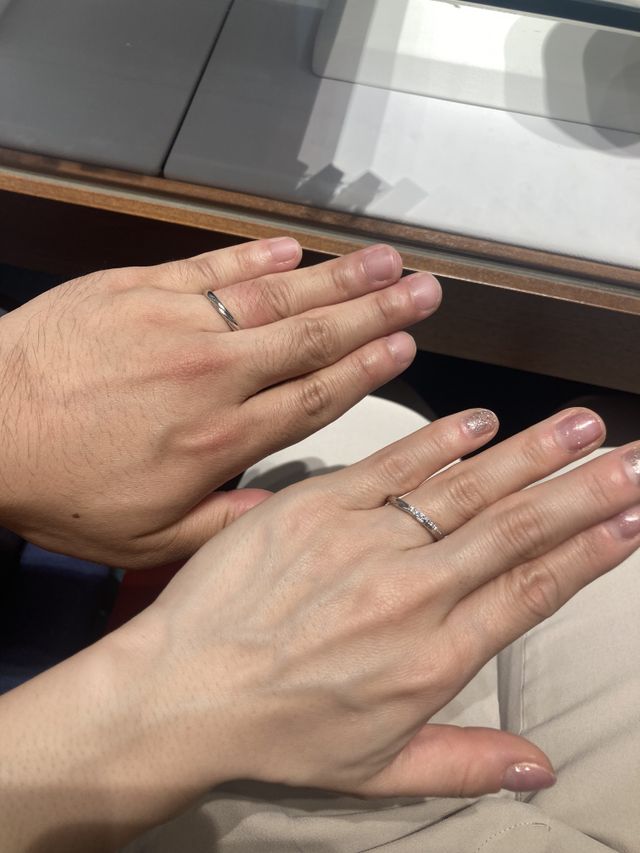 ペア着用時です