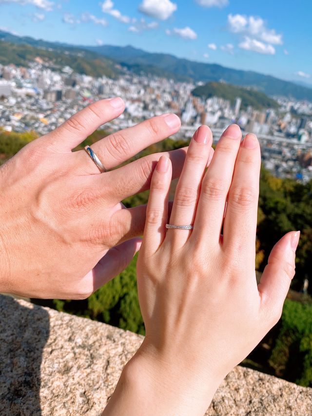 2人で着用した写真です