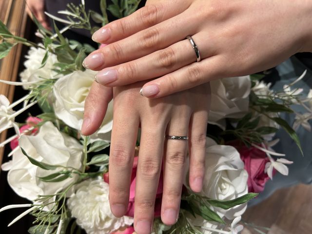 結婚指輪完成！