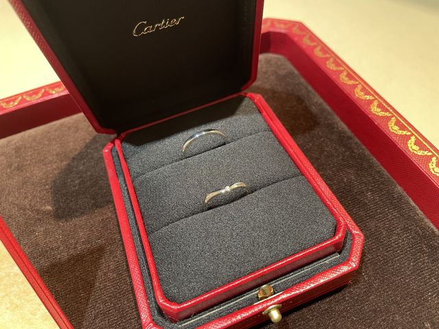 カルティエの結婚指輪