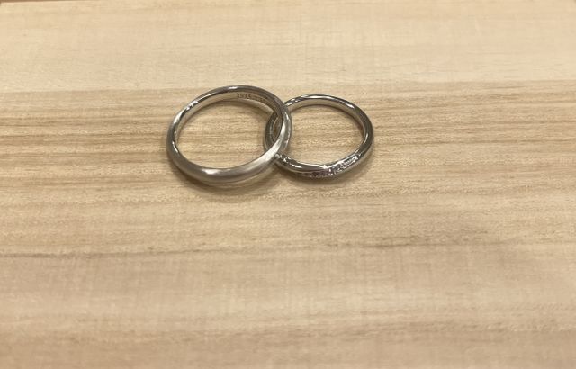 購入した結婚指輪