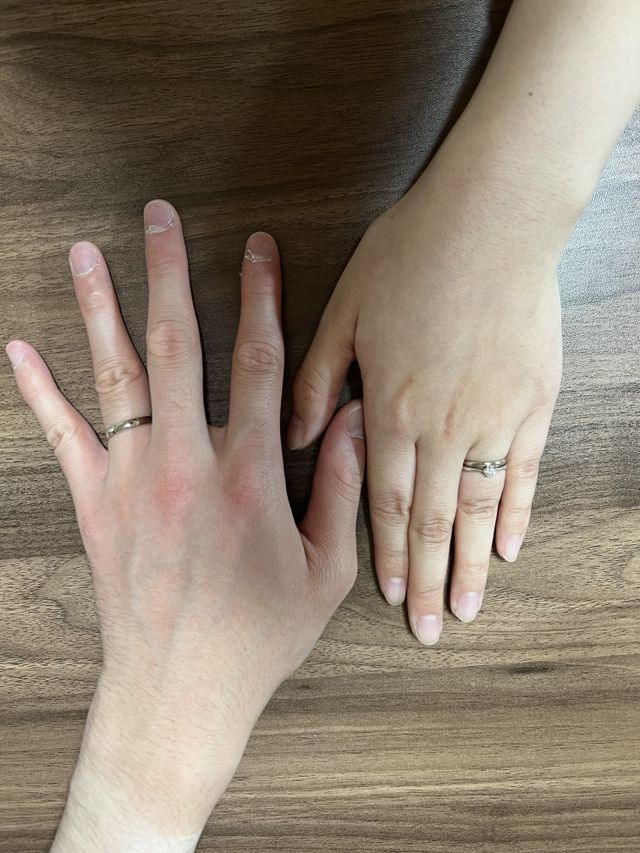 購入して手元に届いた日に記念に撮影しました！