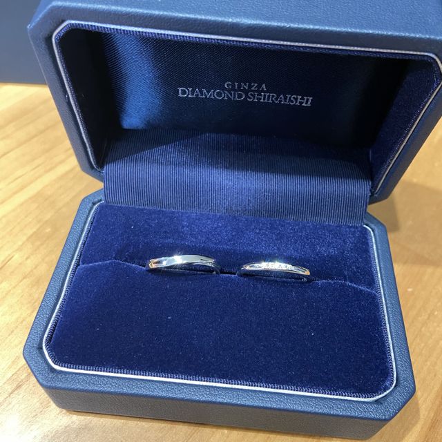 完成し、受け取り持ち帰った当日の写真