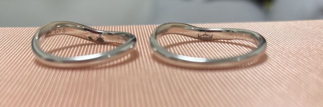 中にディズニーの刻印をしてもらいました。
