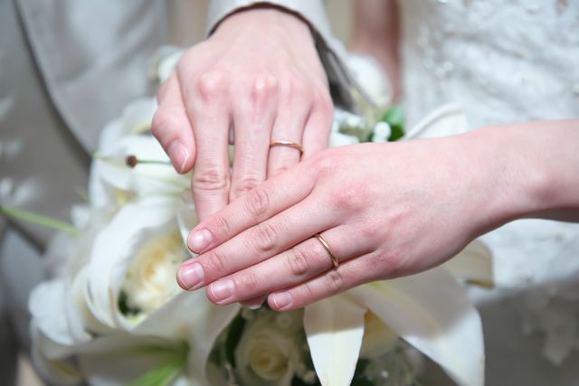 結婚式にも間に合うように届けて下さいました。