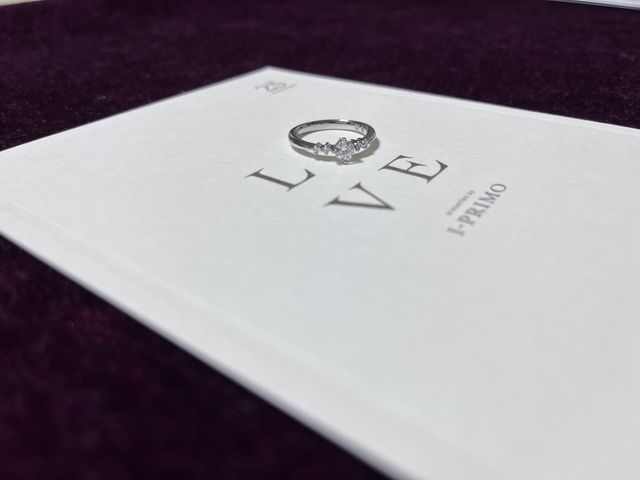 指輪のみの写真