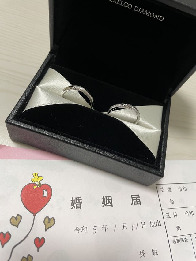 二人が気に入ったデザインがあってよかった