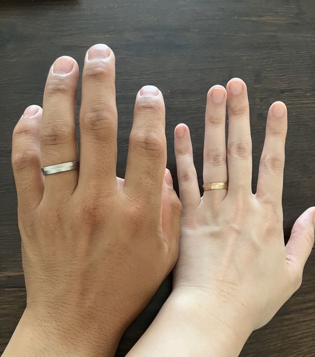 鍛造製法、ドイツ製、他人と被らない指輪、最高の指輪です！