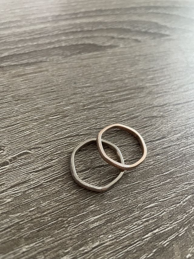 やわらか6角で2辺のみ加工してもらいました。