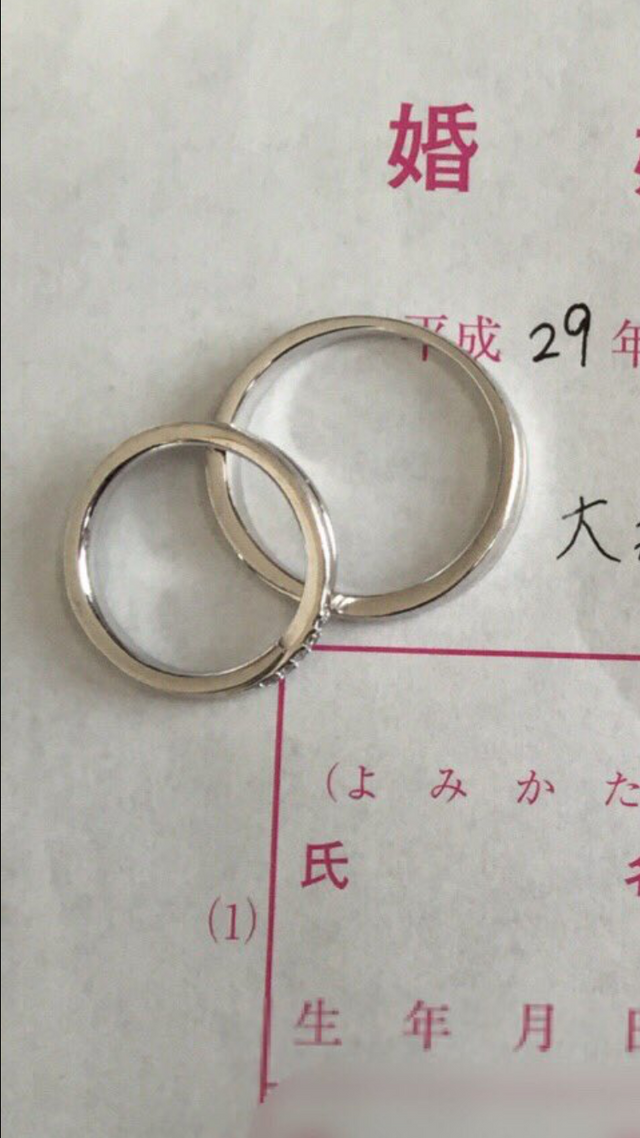 デザインに夫婦2人とも一目惚れでした。