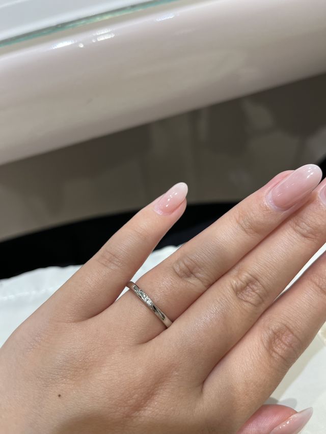 シンプルで可愛いデザインに惹かれました