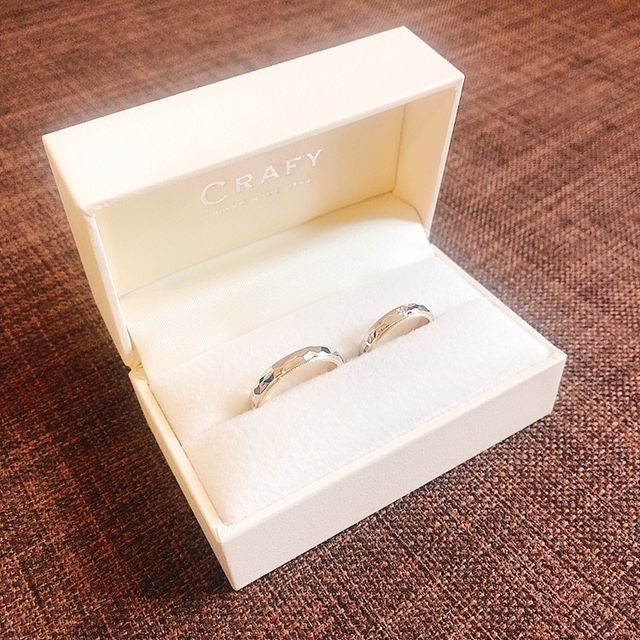 結婚指輪(完成品)